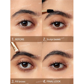Sheglam Boss Brow Waterproof Pomade - Soft Brown - 3,5  g
