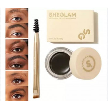 Sheglam Boss Brow Waterproof Pomade - Soft Brown - 3,5  g