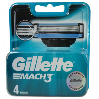 Gillette Mach 3 Lames 4 recharge