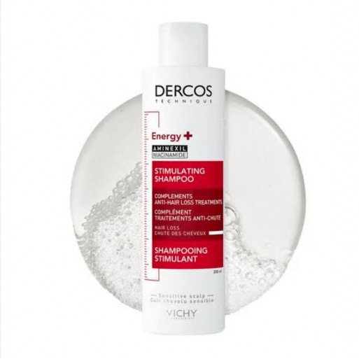Vichy Shampooing Energy+ Dercos stimulant anti-chute à l'Aminexil 200 ml