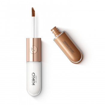 Kiko Milano radiance boost primer & concealer duo - 08 Cocoa - 9 ml