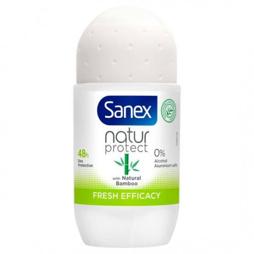 SANEX NATUR PROTECT STICK FRESH EFFICACY 0% ALCOOL 50ML SANEX NATUR PROTECT STICK FRESH EFFICACY 0% ALCOOL 50ML