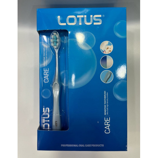 LOTUS Brosse À Dents Sensible - Poils Ultra Doux Et Haute Densité - LOTUS Brosse À Dents Sensible - Poils Ultra Doux Et Haute Densité -