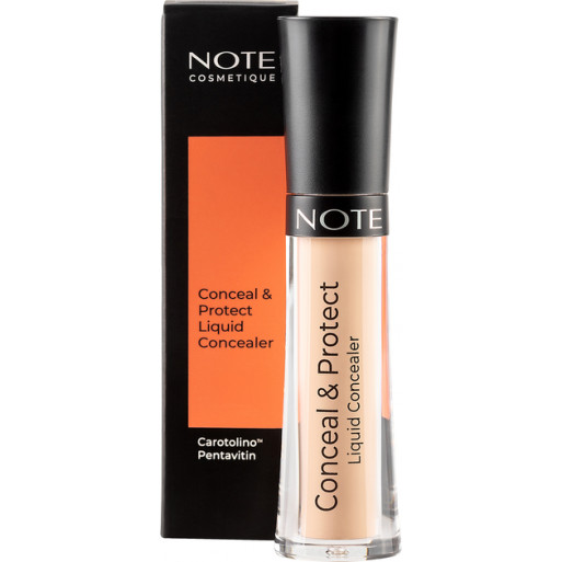 Note Conceal & Protect Correcteur liquide - 06 Ivoire - 4,5 ml Note Conceal & Protect Correcteur liquide - 06 Ivoire - 4,5 ml