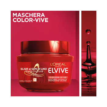 L'Oréal Paris Elvive Color Vive Masque Elixir De Lin + Filtre UVA/UVB 270 ml