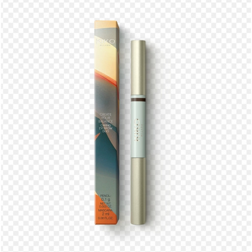 Kiko Milano create your balance caring eyebrow duo - 04 Black Haired - Kiko Milano create your balance caring eyebrow duo - 04 Black Haired -