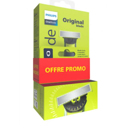 PHILIPS Pack rasoir Philips OneBlade Original + lame 360 supplémentaire PHILIPS Pack rasoir Philips OneBlade Original + lame 360 supplémentaire