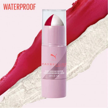Maybelline Puma x Duo stick Blush Visage Couleur + Gloss - 07 Hustle Burn -