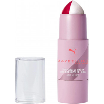 Maybelline Puma x Duo stick Blush Visage Couleur + Gloss - 07 Hustle Burn -