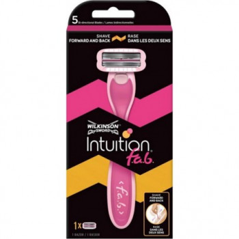 Wilkinson Sword Intuition f.a.b (Rase Dans Les Deux Sens) Rasoir pour Femme