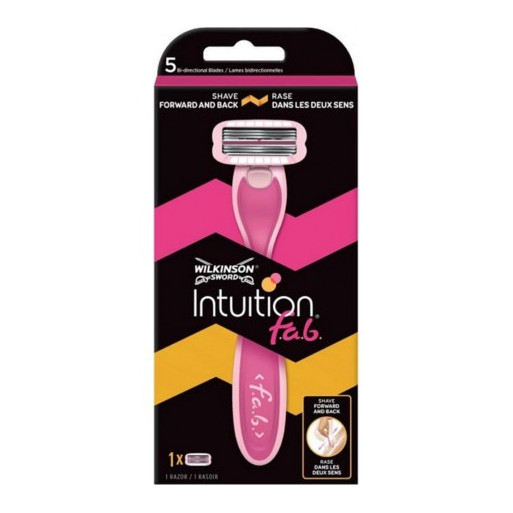Wilkinson Sword Intuition f.a.b (Rase Dans Les Deux Sens) Rasoir pour Femme Wilkinson Sword Intuition f.a.b (Rase Dans Les Deux Sens) Rasoir pour Femme