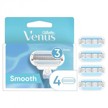 GILLETTE VENUS SMOOTH RECHARGES LOT DE 4
