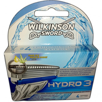 Wilkinson Sword Hydro 3 Rasoirs et lames pour hommes Pack économique