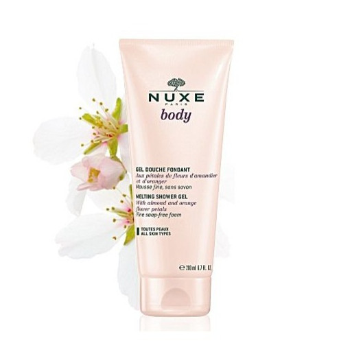 Nuxe Body Gel douche Fondant Aux Pétales De Fleurs D’Amandier Et D’Orange 200 ml Nuxe Body Gel douche Fondant Aux Pétales De Fleurs D’Amandier Et D’Orange 200 ml