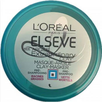 L’oréal Elsève Masque Argile Extraordinaire Avant Shampoing Cheveux Gras 150 ml