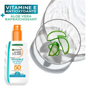 Garnier Ambre Solaire Invisible Protect Refresh Transparente SPF50 ( 200ml )