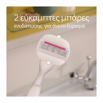 Gilette Venus Trousse  cadeau de rasoir Venus Comfortglide Sugarberry avec 2 têtes de rechange