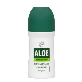 Deliplus Aloe Déodorant roll-on soin 0 % alcool 50ml