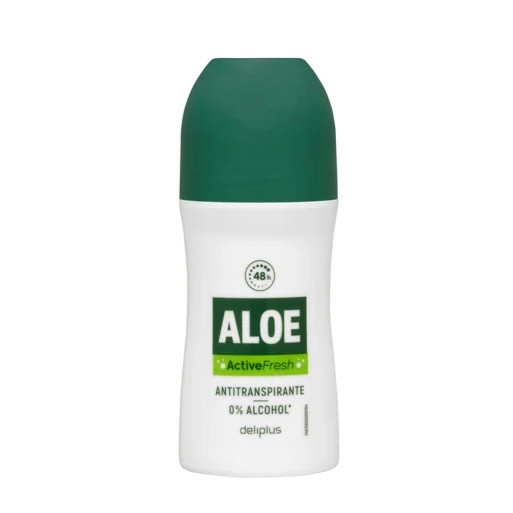 Deliplus Aloe Déodorant roll-on soin 0 % alcool 50ml
