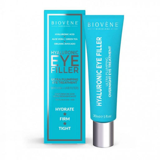 BIOVÈNE Crème Hyaluronic Eye Filler Soin Contour des Yeux Ultra-Redensifiant 30 ml BIOVÈNE Crème Hyaluronic Eye Filler Soin Contour des Yeux Ultra-Redensifiant 30 ml