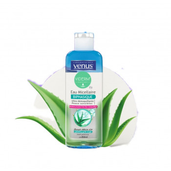 Venus Eau Micellaire Biphasique A L’Aloe Vera﻿ 250ml