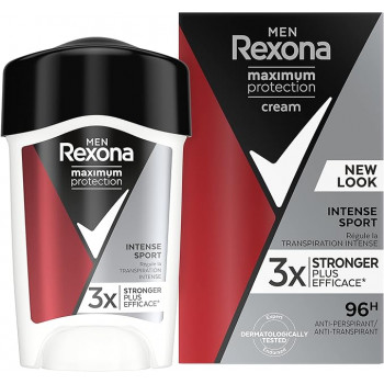 Rexona Déodorant Homme Sport Intense Anti-transpirant Maximum Protection 96H 45 ml