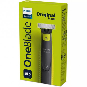 Philips Original OneBlade QP2724/20 - Rasoir Electrique étanche avec Sabot réglable 5 en 1