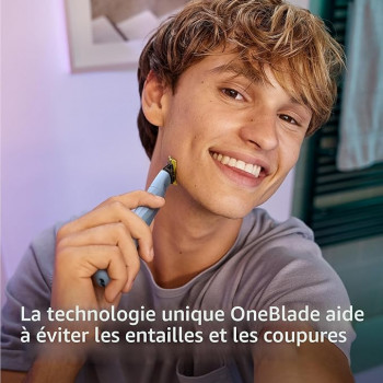 Philips OneBlade Rasoir avec lame antifriction