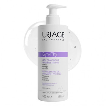 Uriage gyn-phy gel fraicheur hygiéne intime 500ml