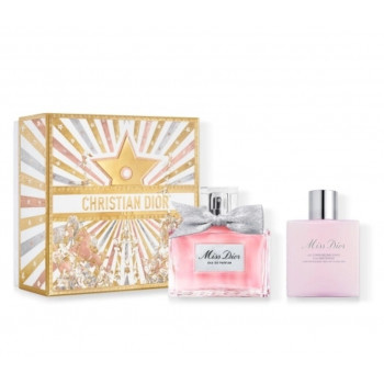 CRISTAN DIOR MISS DIOr  Coffret Eau de parfum 50 ml et lait pour le corps eau de parfum 75 ml