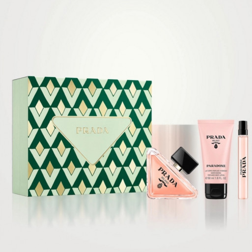 PRADA PARADOXE Coffret Eau De Parfum ( 50 ml + 10 ml ) et Lait De Corps 50 ml