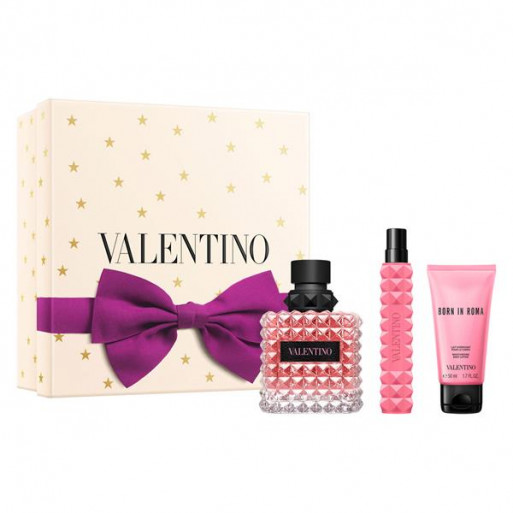 VALENTINO BORN IN ROMA Coffret cadeau EAU DE PARFUM ( 100 ML + 10 ML ) ET LAIT DE CORPS 50 ML