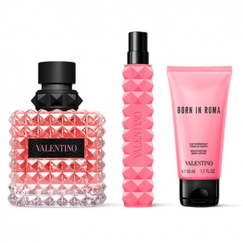 VALENTINO BORN IN ROMA Coffret cadeau EAU DE PARFUM ( 100 ML + 10 ML ) ET LAIT DE CORPS 50 ML