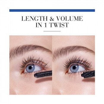 Bourjois Twist Up The Volume mascara volume 24H avec brosse 2en1 Noir 8 ml