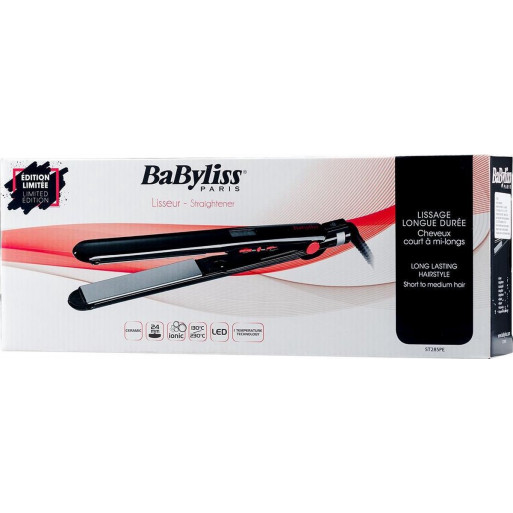 BABYLISS PARIS - Lisseur céramique ionic 230°c - i-température - ST285PE BABYLISS PARIS - Lisseur céramique ionic 230°c - i-température - ST285PE