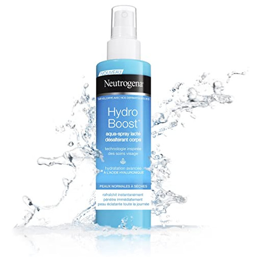Neutrogena Hydro Boost Aqua-Spray Lacté Désaltérant Corps - Spray hydratant corps - 200 ml -