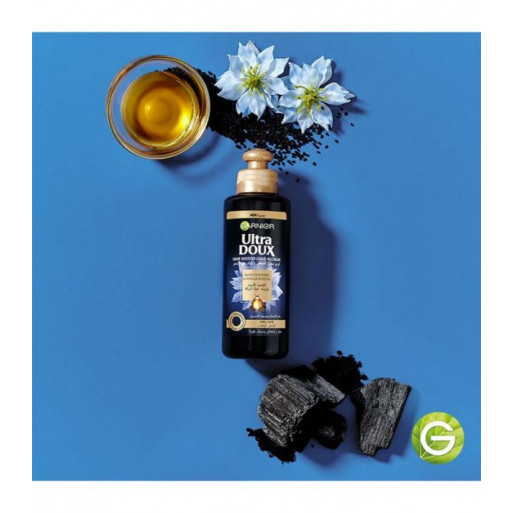 Garnier Ultra Doux Crème Soin Sans Rinçage Charbon Noir et Huile de Nigelle 200ml Garnier Ultra Doux Crème Soin Sans Rinçage Charbon Noir et Huile de Nigelle 200ml