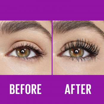 Maybelline New York - Mascara Effet Faux Cils - The Falsies Lash Lift - Teinte : ULTRA BLACK