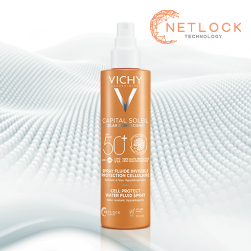 VICHY CAPITAL SOLEIL SPRAY FLUIDE INVISIBLE PROTECTION CELLULAIRE SPF50+ 200 ML