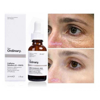 THE ORDINARY SOLUTION À LA CAFÉINE 5% + EGCG SÉRUM CONTOUR DES YEUX