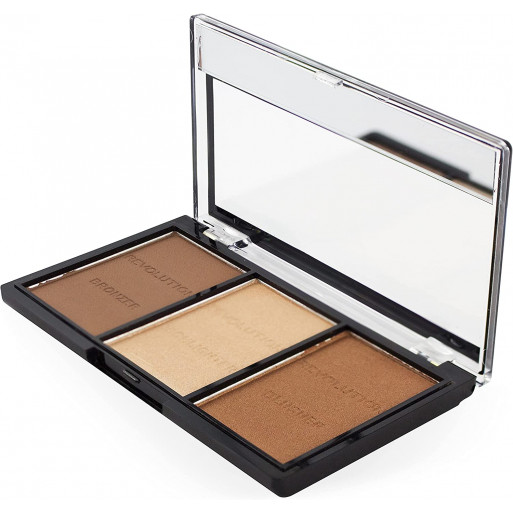 Revolution Makeup, Ultra, Sculpt & Contour Kit, Palette de Contours, Light/Med C04, 3 Ombres, Revolution Makeup, Ultra, Sculpt & Contour Kit, Palette de Contours, Light/Med C04, 3 Ombres,
