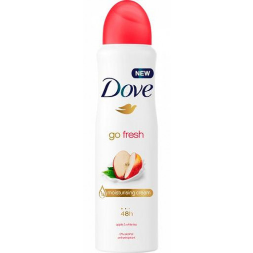 Dove Go Fresh Déodorant Spray Pomme & Thé Blanc 250 ml Dove Go Fresh Déodorant Spray Pomme & Thé Blanc 250 ml